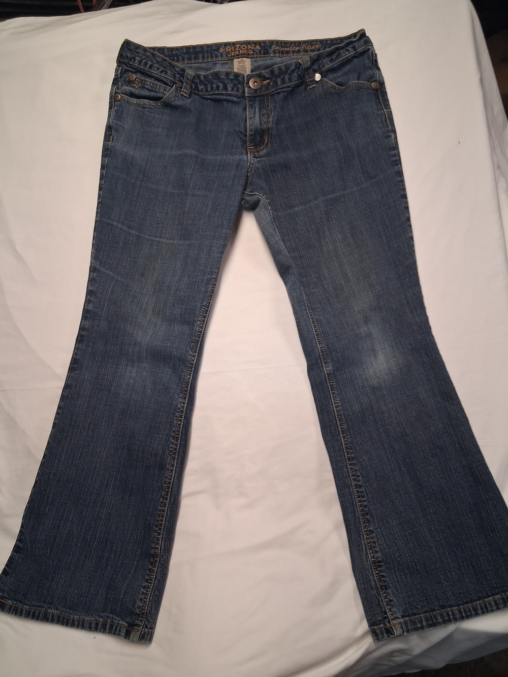 Arizona Jean Company Women’s Blue Denim Bootcut Jeans